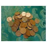 approx (50) wheat pennies