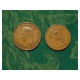 WW2 Era foreign coins