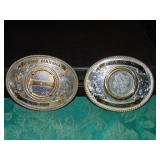 1890 Morgan Silver Dollar in Idaho Belt Buckle
