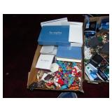 Flat full of costume jewelry