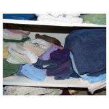 Shelf full of Bath Towels Plus