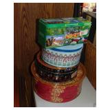 4 tins full knitting & sewing