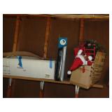 shelf 6 foot tree, Christmas +