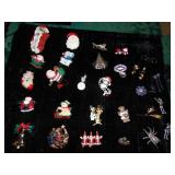 Lot of Holiday Costume Jewelry