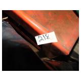 metal car ramps and hose