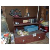 Wooden Case full of misc.