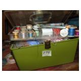 Sewing box full of notions
