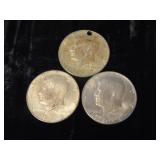 3 Kennedy Halfs