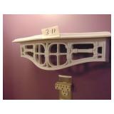 White Shelf, and clock