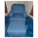 La-Z-Boy chair with ottoman