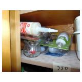 Entire shelf of Household misc.