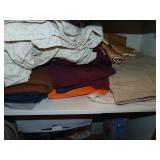 Entire shelf of Linens