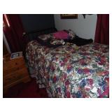 Twin Jenny Lind Bed & Bedding