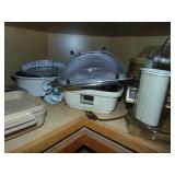 Bottom shelf of Lazy Susan