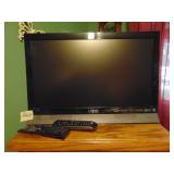 Vizio 21 in flat screen w/remote