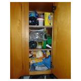 Entire Cabinet of Household misc.