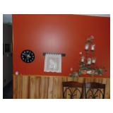 lot of wall decor