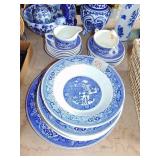 Willow Ware dishes