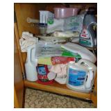 Entire Cabinet of cleaning supplies plus