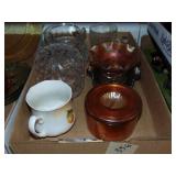 Flat full of glass and china plus