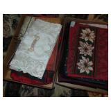 (2) Flats of Christmas Linens