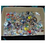 Flat full of Costume Earrings