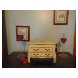 Vintage Jewelry Box and Wall Decor
