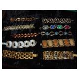 (10) Quality Costume Bracelets