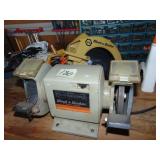 Black and Decker 5 in bench grinder & Saw