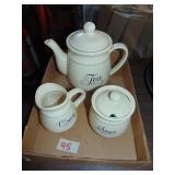 Decorator Tea Set