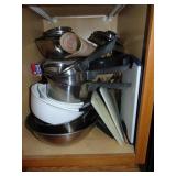 Entire Cabinet of Cooking and Baking