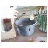 Metal Bucket AS IS