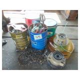 Lot of hardware and tools
