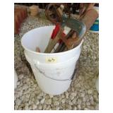 bucket full of tools