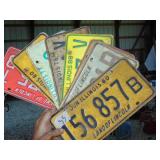 Bundle of (10) IL. License Plates 70