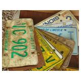 Bundle of (10) IL. License Plates 70