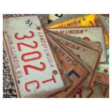 Bundle of (10) IL. License Plates 70