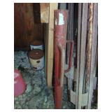 Fence Post Driver and Fence Posts