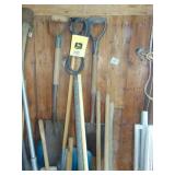 Large Lot of Long handle tools