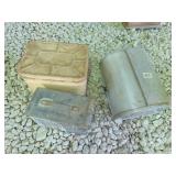 Lot of Bread Tins & Ammo Box
