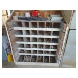 Bin full of Bolts and hardware Plus