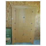 Primitive Pantry Style Cabinet