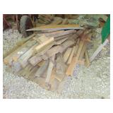 large pallet of Misc. Lumber