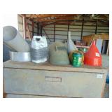 contents on top of cabinet