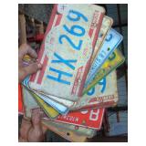 Bundle of (10) IL. License Plates 70