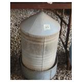 Large galvanized Chicken Waterer