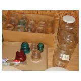 Lot of Jars and isnsulators