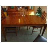 Mid/Centrury Modern Table & (6) Chairs