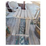 (4) Hand Crafted Bar Stools