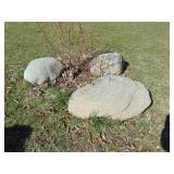 (3) Large Landscape Rocks